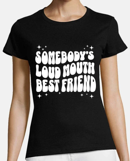T-shirt Frase Umoristica Migliore Amica