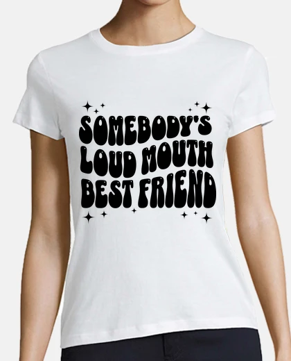T-shirt Frase Umoristica Migliore Amica