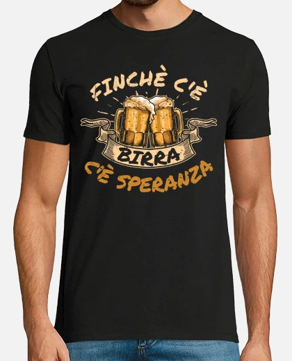Birra Felpe Uomo Divertenti T-shirt Frasi Birra Divertenti Beer