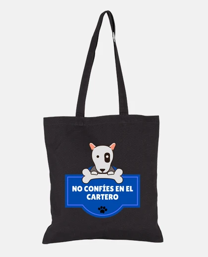 Borsa frasi divertenti Tidas postino cane