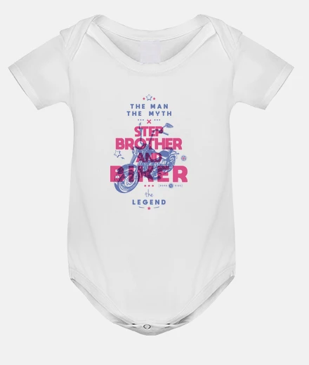 Abbigliamento fratellastro e motociclista