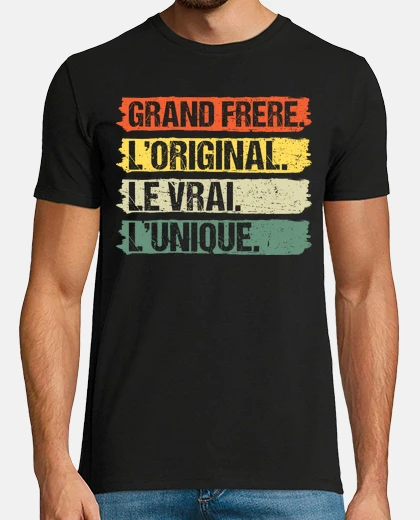 T-shirt fratello maggiore l39originale il vero 