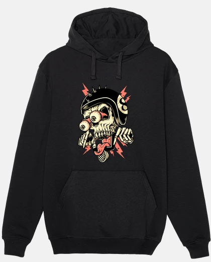 Hoodie Freaky Biker