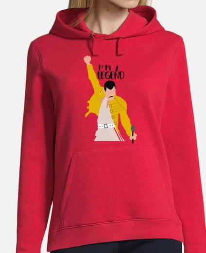 FREDDIE IM A LEGEND SUDADERA MUJER
