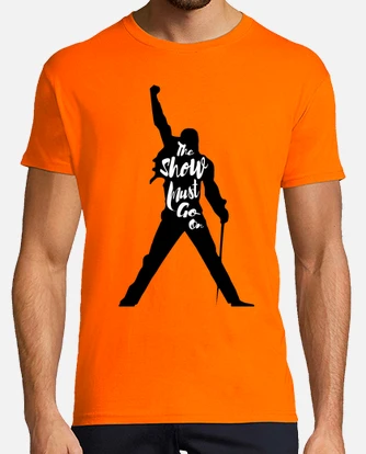 Playera freddie mercury the show must go on laTostadora Mexico