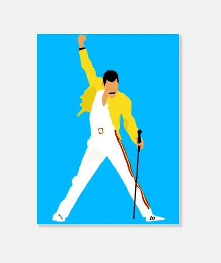 Lienzo Freddie Mercury
