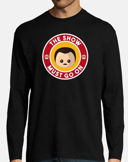 T-shirt freddie show must go on