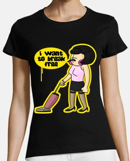 Camisetas de top queen mujer
