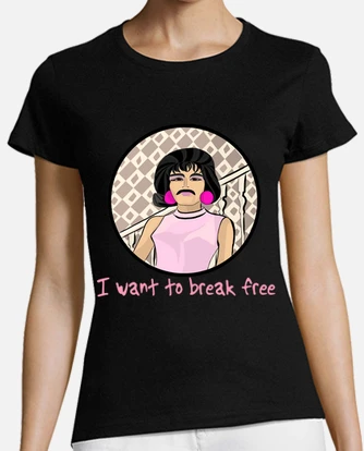 Camiseta freddie mercury discount mujer