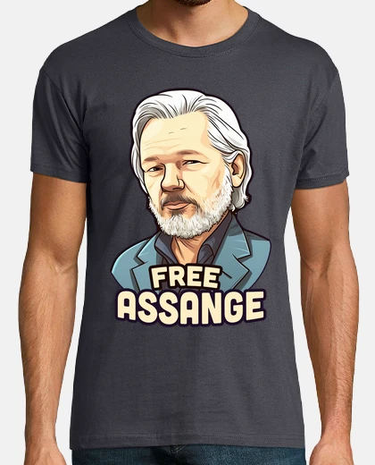 Camiseta Free Assange