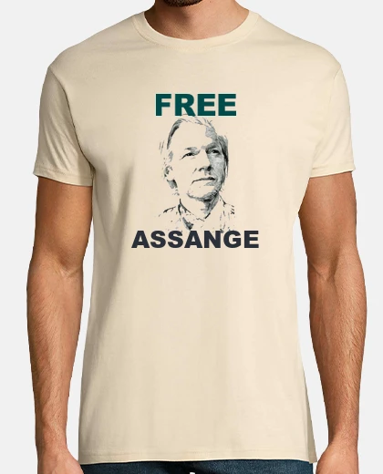 Camiseta Free Assange