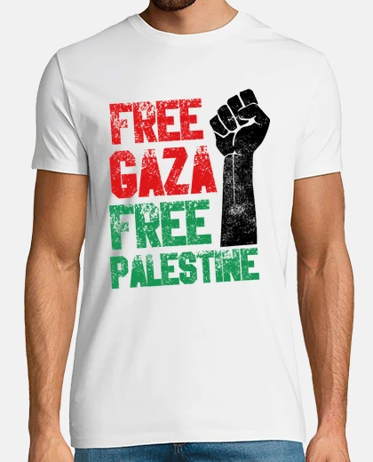 T-shirt free gaza free palestine
