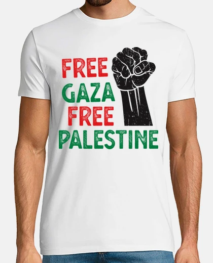 T-shirt free gaza free palestine