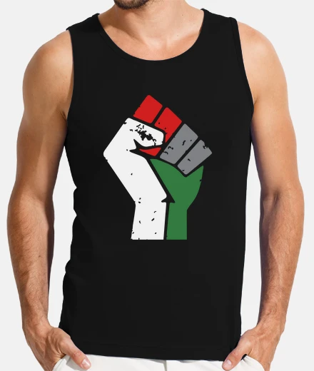 T-shirt Free Gaza Palestine Fist