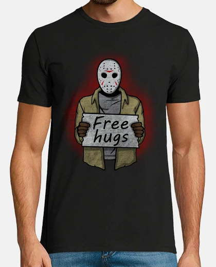 Tee-shirt free hugs (jason voorhees)