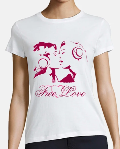 Tee-shirt Free Love (Amour Libre)