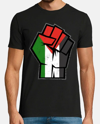 T-shirt Free Palestine Vinatge Palestinian