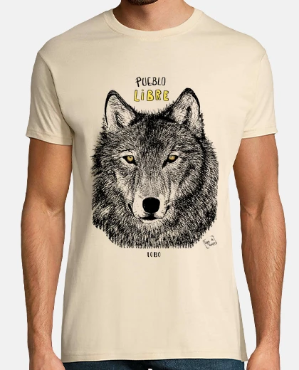 T-shirt free people wolf