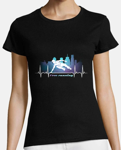 Tee-shirt Free running heartbeat