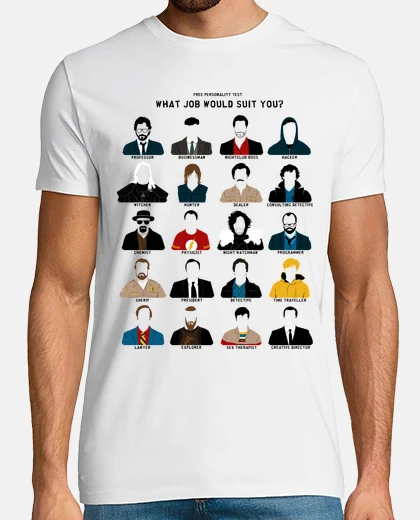 Camiseta Free test personality