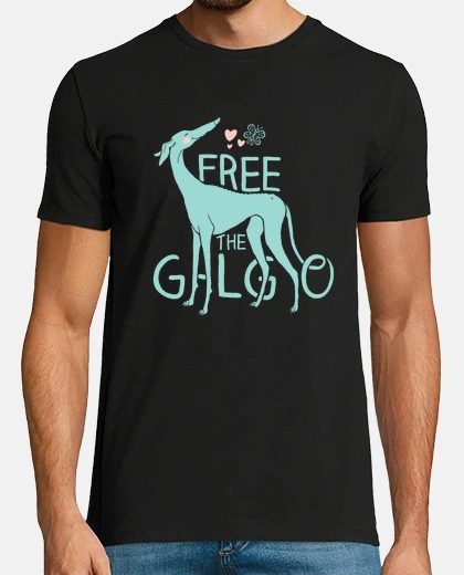 T-shirt free the greyhound