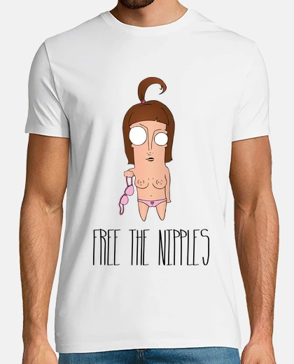 Camiseta Free the nipples