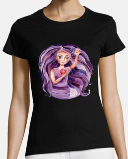 free woman lilacs woman short manga