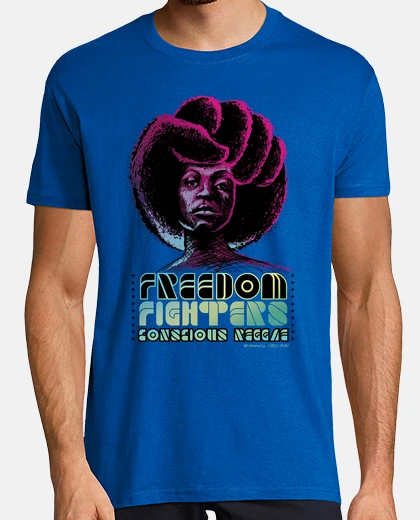 Camiseta Freedom Fighters, Conscious Reggae 2012