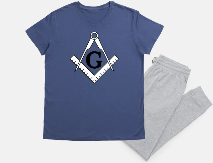 Pyjama freemason - compass - alchemy