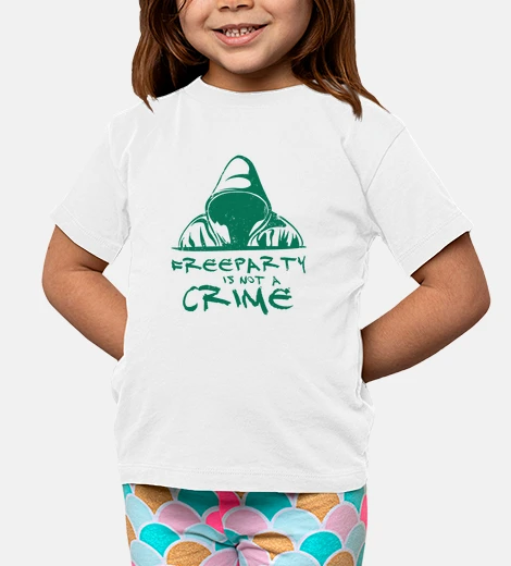 Kids freeparty is not a crime