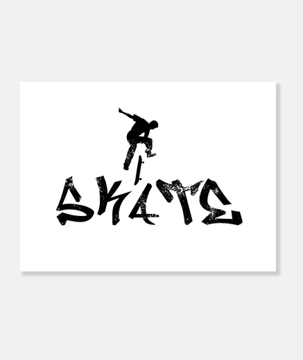 Wall freestyle skate