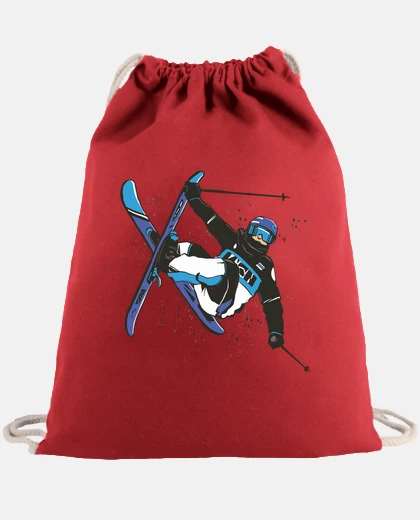 Bag freestyle ski jumping, rare artist design