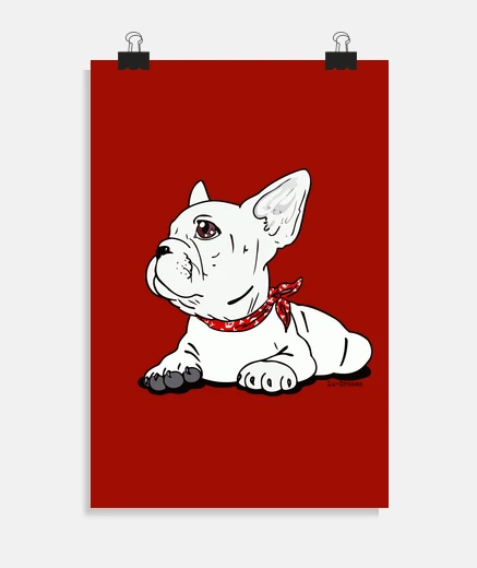 Poster french bulldog