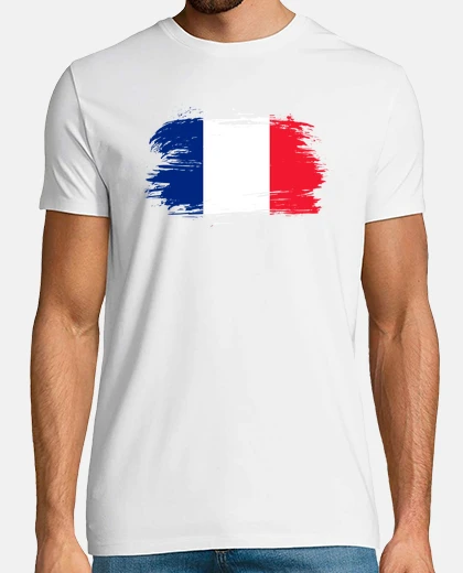 T-shirt french patriotic flag