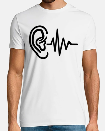 T-shirt frequenza dell'orecchio
