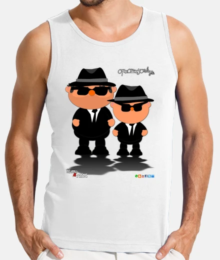 Tee-shirt frère blues opa oma et ozeliyo