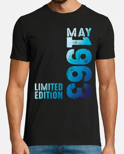 T-shirt fresco da maggio 1963 anno 1963 retrò