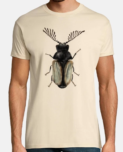 Camiseta fresco escarabajo insecto amante entomo