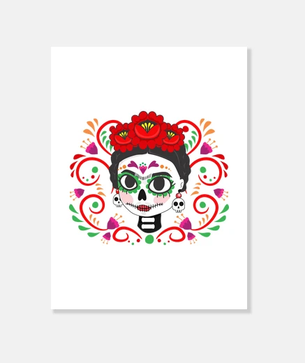 Wall frida catrina