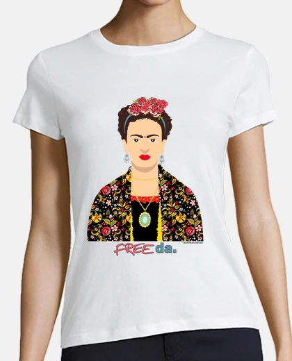 T-shirt frida kahlo da libero.