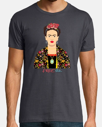 Tee-shirt frida kahlo da libre.