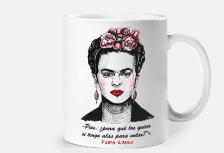 Taza Frida Kahlo frase