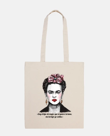 Bag Frida Kahlo i am the type of woman 