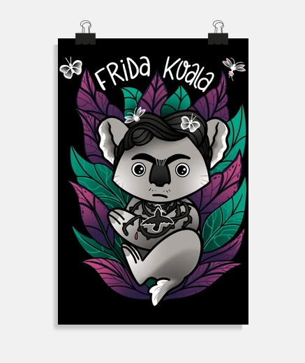 Poster frida koala