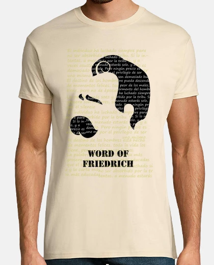 Camiseta friedrich nietzsche