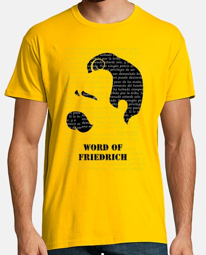 Camiseta friedrich nietzsche