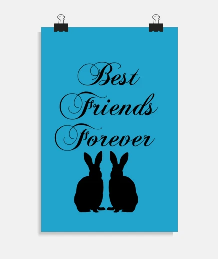 Poster friends forever