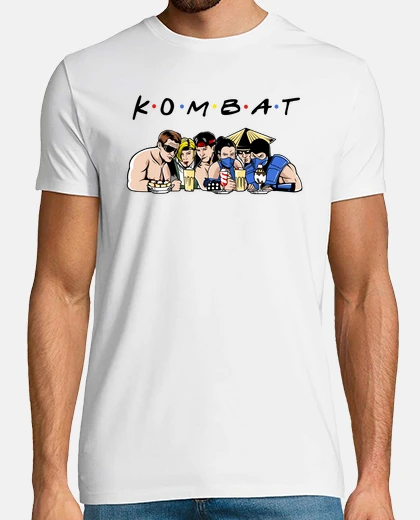 T-shirt friends Kom bat