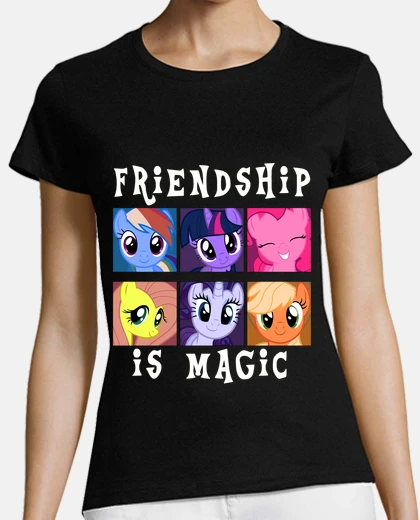 Playera Friendship is Magic chica