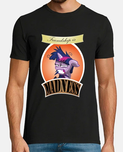 Camiseta Frienship is Madness 2 (black)